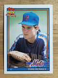 1991 Topps #457 Todd Hundley