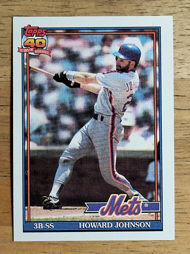 1991 Topps #470 Howard Johnson