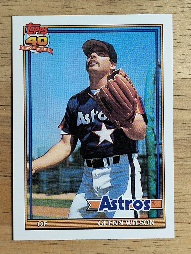 1991 Topps #476 Glenn Wilson