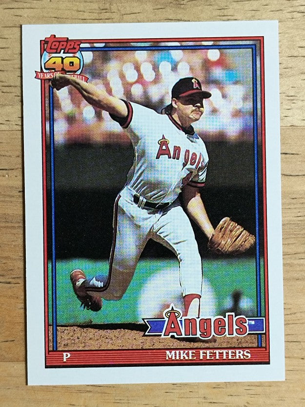 1991 Topps #477 Mike Fetters
