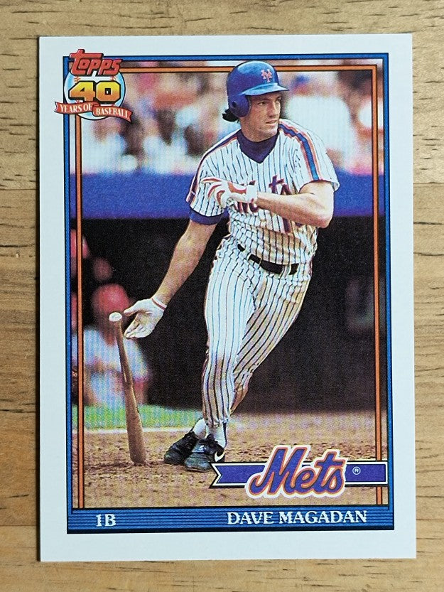 1991 Topps #480 Dave Magadan