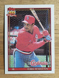 1991 Topps #485 Terry Pendleton
