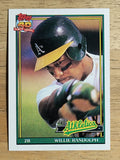 1991 Topps #525 Willie Randolph