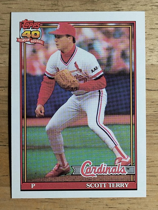 1991 Topps #539 Scott Terry