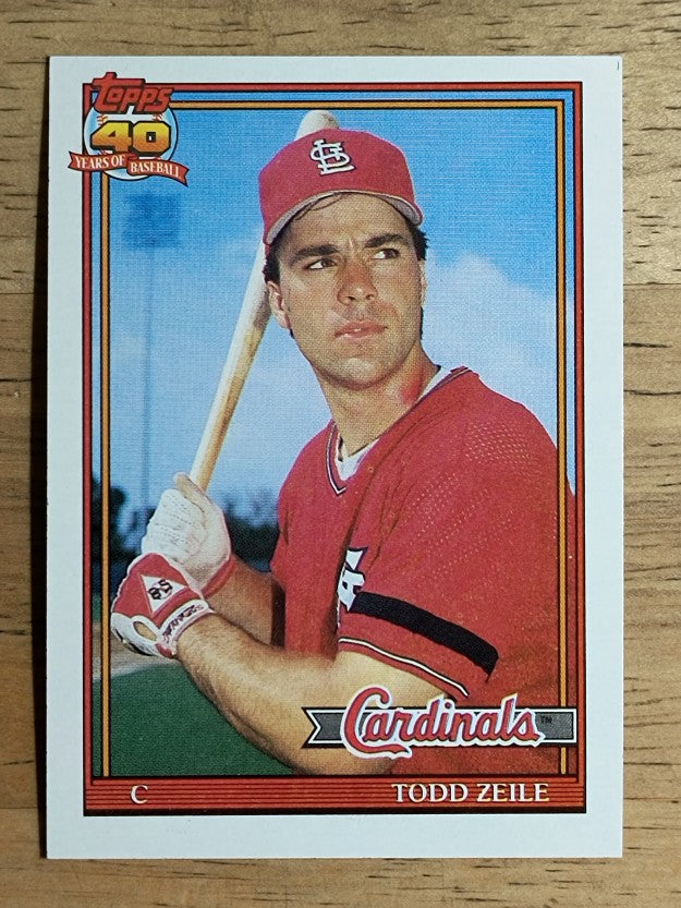 1991 Topps #616 Todd Zeile