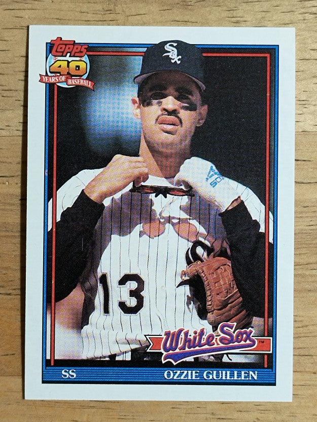 1991 Topps #620 Ozzie Guillen