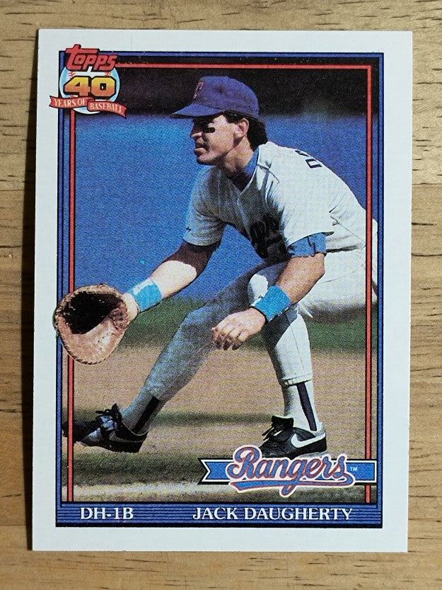 1991 Topps #622 Jack Daugherty