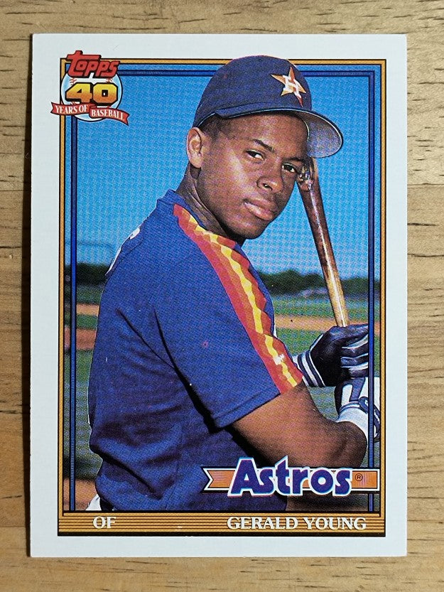 1991 Topps #626 Gerald Young