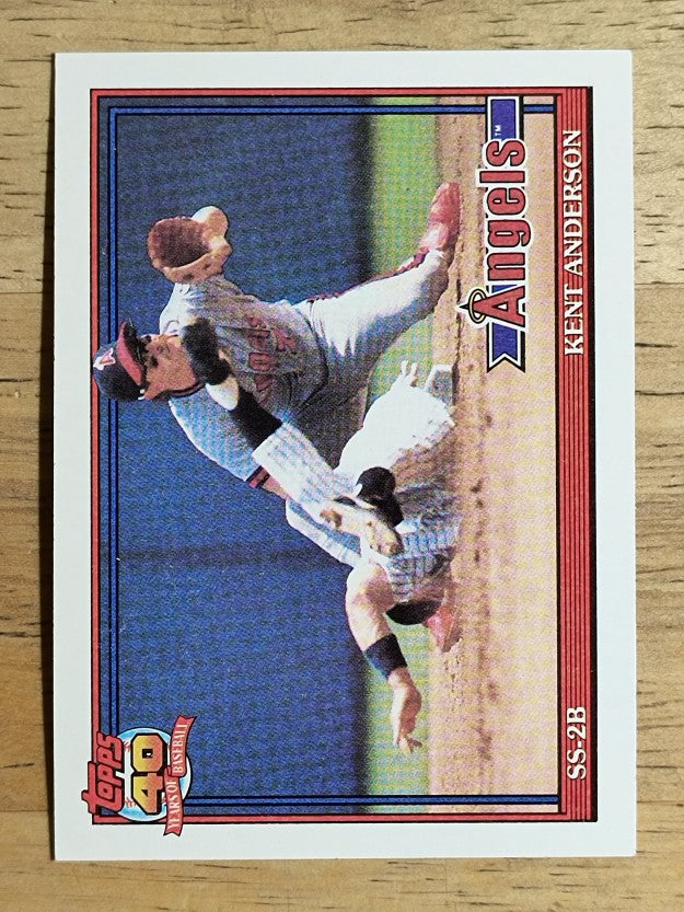 1991 Topps #667 Kent Anderson