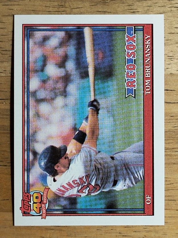1991 Topps #675 Tom Brunansky