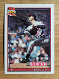 1991 Topps #696 Steve Olin