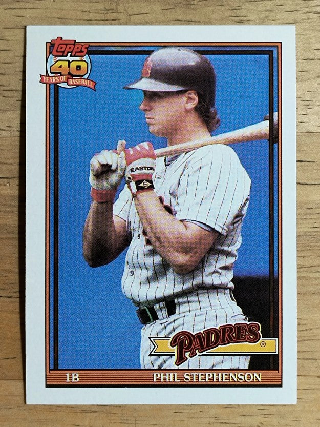 1991 Topps #726 Phil Stephenson