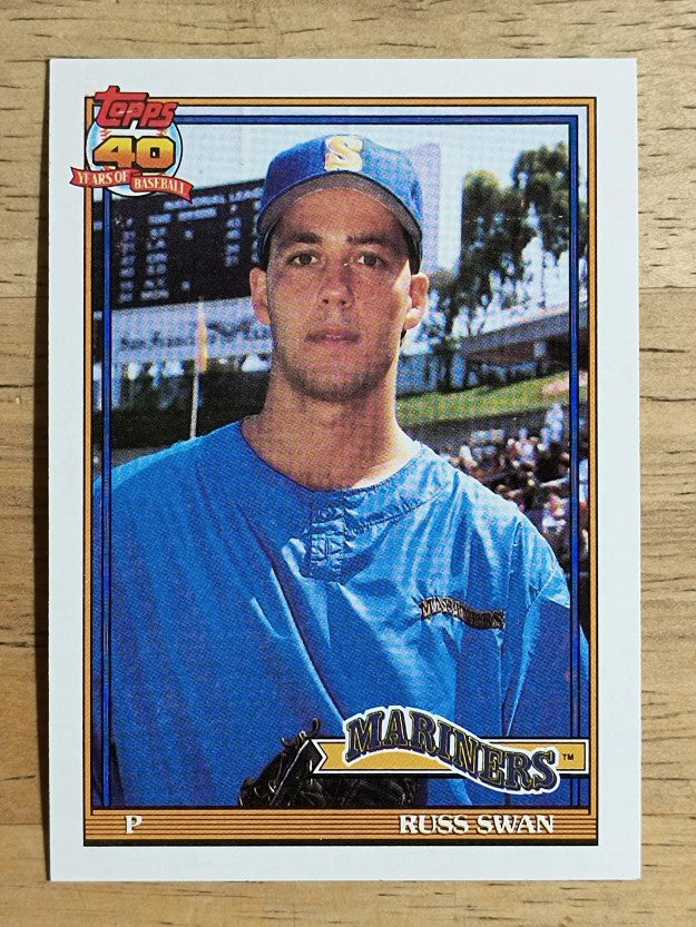 1991 Topps #739 Russ Swan