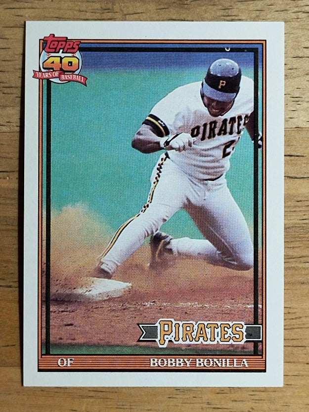 1991 Topps #750 Bobby Bonilla