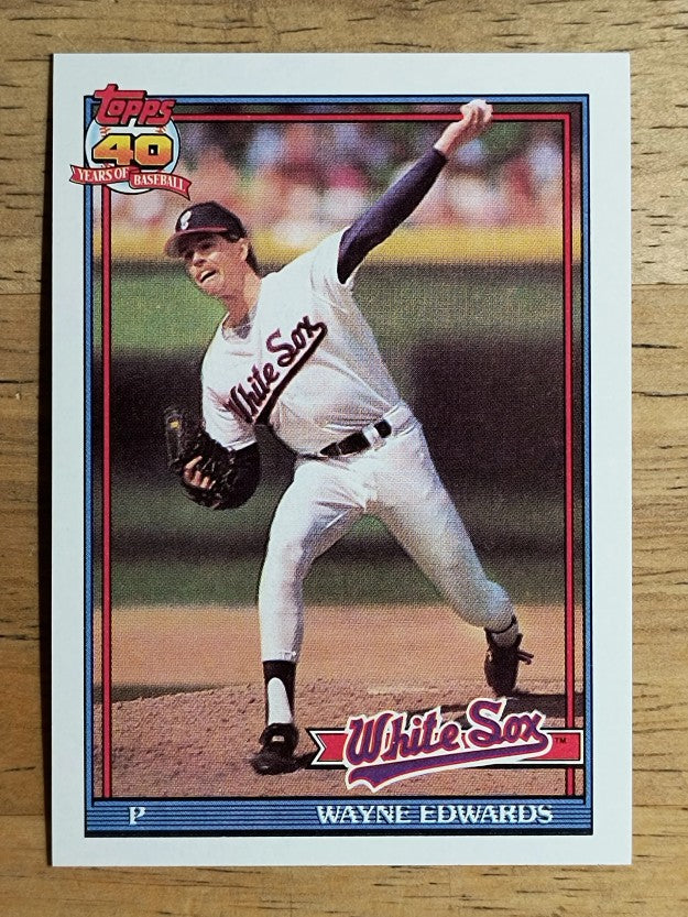 1991 Topps #751 Wayne Edwards