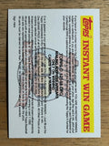 1991 Topps Instant Win Game #NNO Instant Win Game Card/Expired