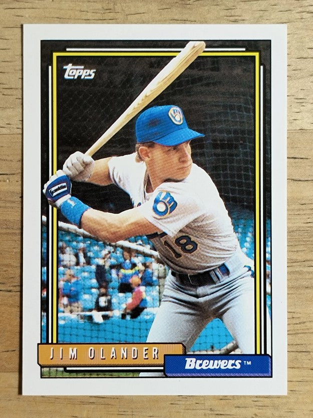 1992 Topps #7 Jim Olander