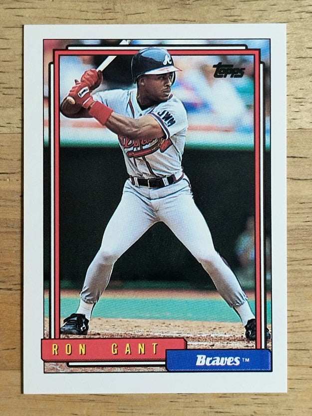 1992 Topps #25 Ron Gant
