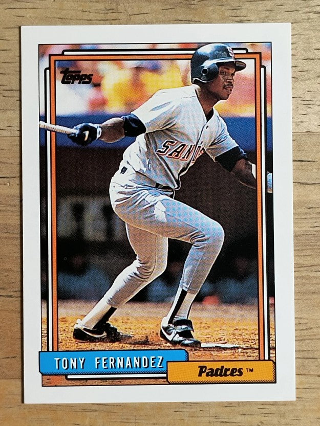 1992 Topps #60 Tony Fernandez