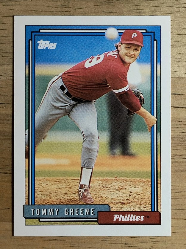 1992 Topps #83 Tommy Greene