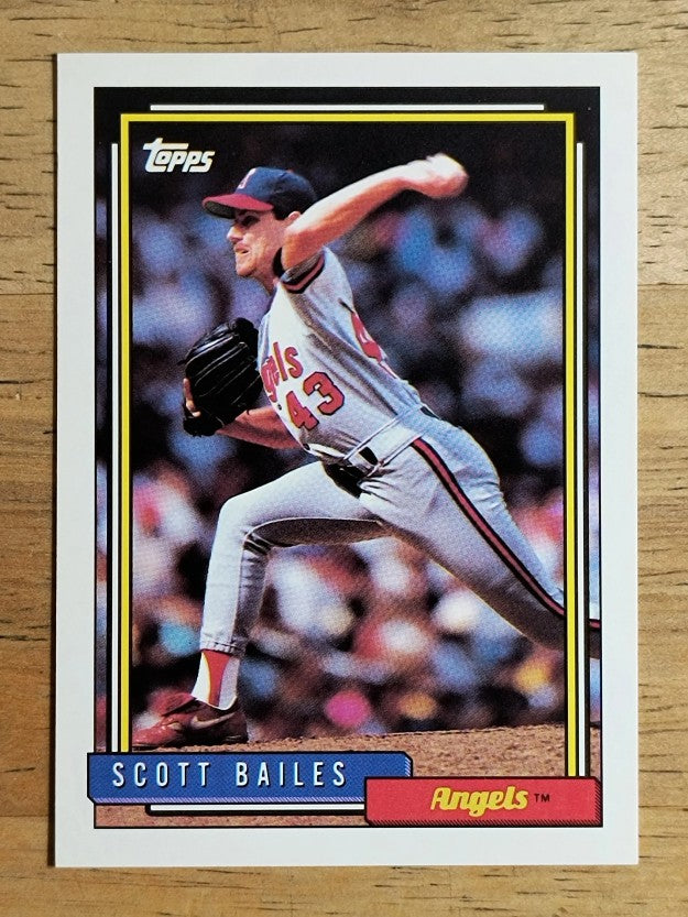 1992 Topps #95 Scott Bailes