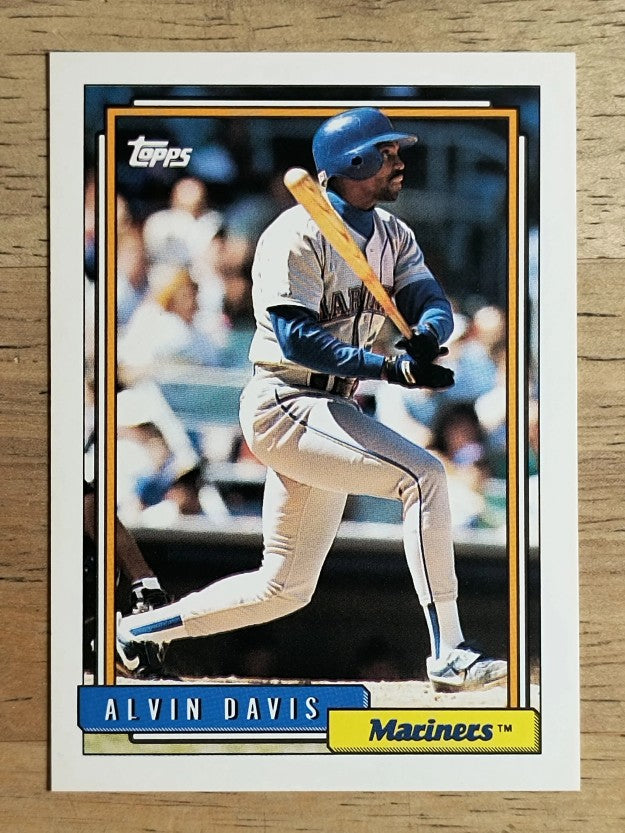 1992 Topps #130 Alvin Davis
