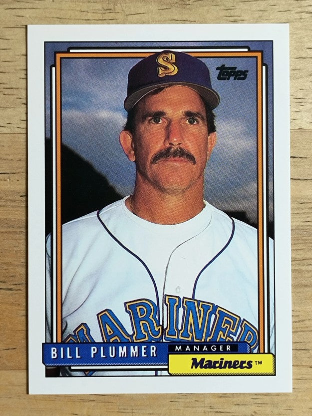 1992 Topps #171 Bill Plummer MG