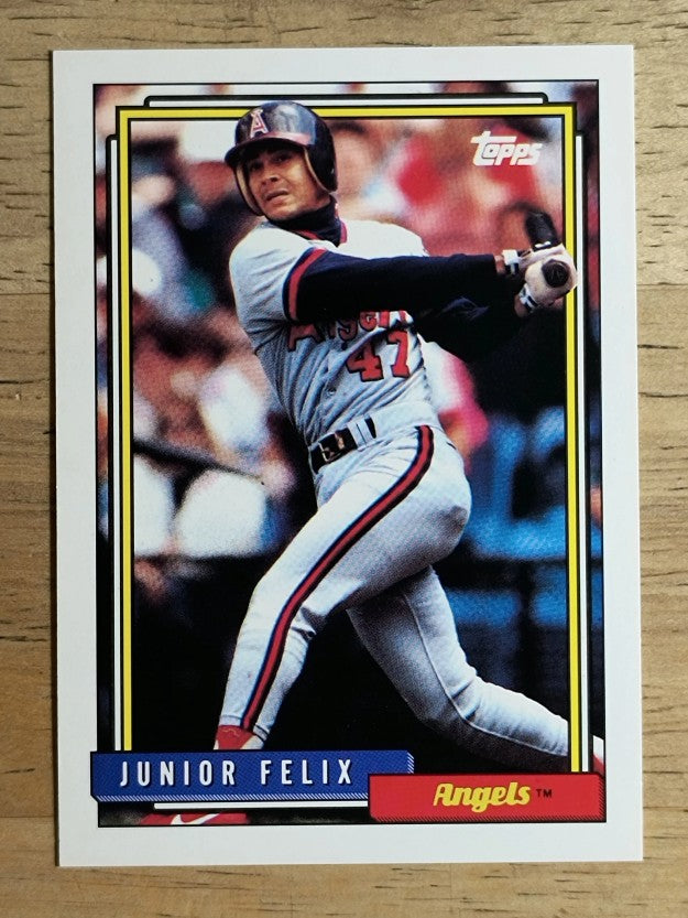 1992 Topps #189 Junior Felix