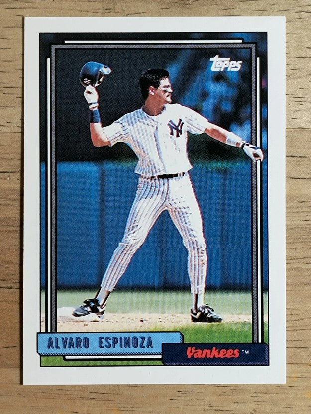 1992 Topps #243 Alvaro Espinoza