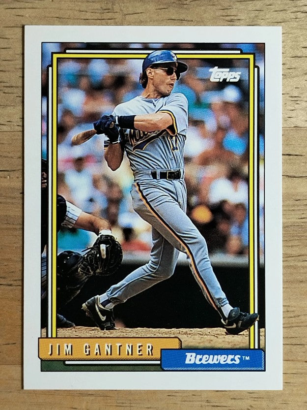 1992 Topps #248 Jim Gantner