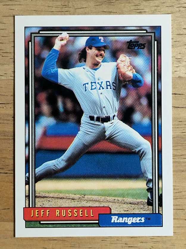 1992 Topps #257 Jeff Russell