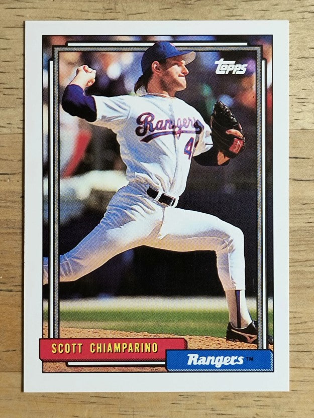 1992 Topps #277 Scott Chiamparino