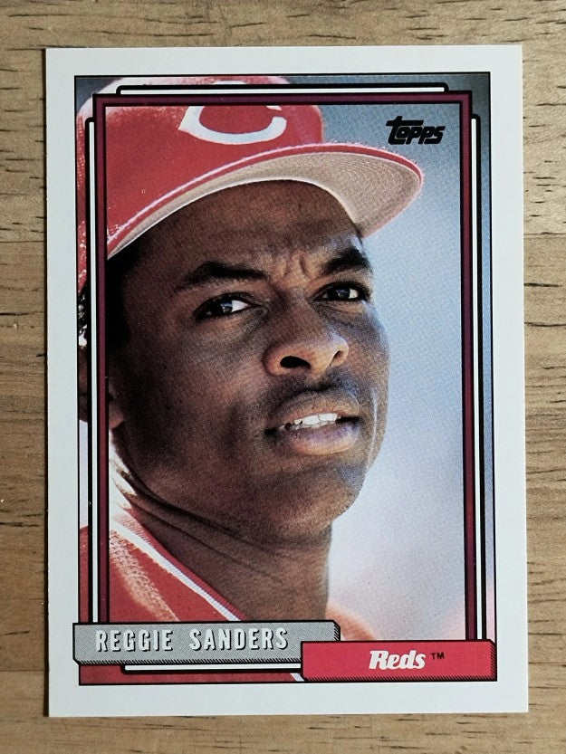 1992 Topps #283 Reggie Sanders