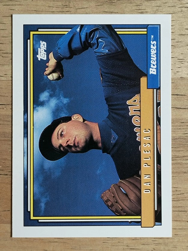 1992 Topps #303 Dan Plesac
