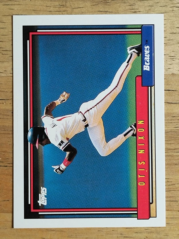 1992 Topps #340 Otis Nixon