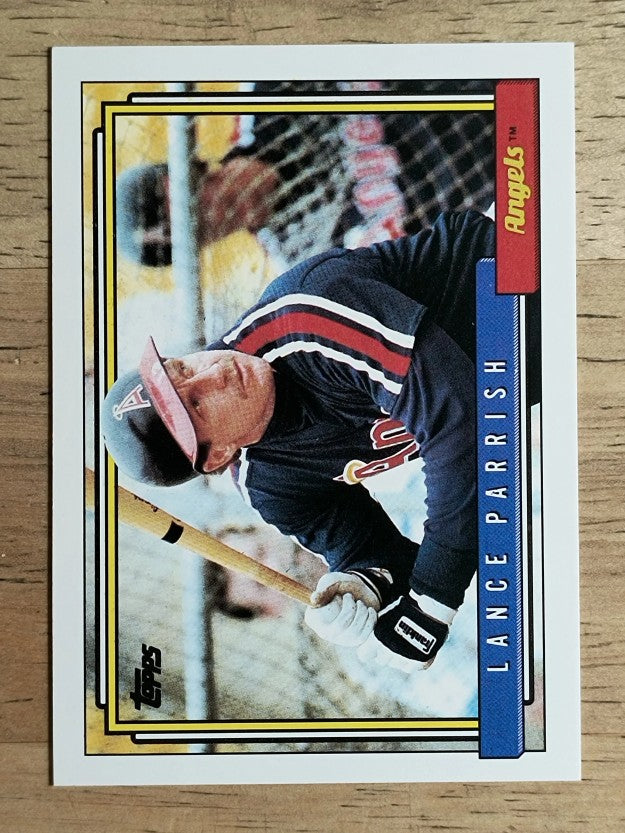 1992 Topps #360 Lance Parrish