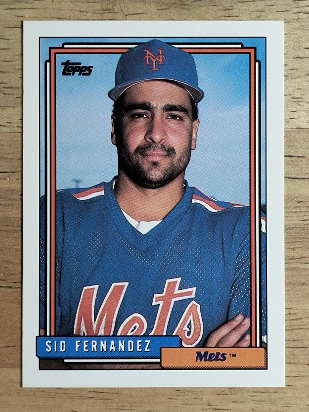 1992 Topps #382 Sid Fernandez