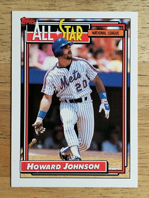 1992 Topps #388 Howard Johnson AS