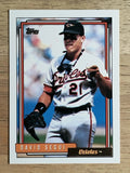 1992 Topps #447 David Segui