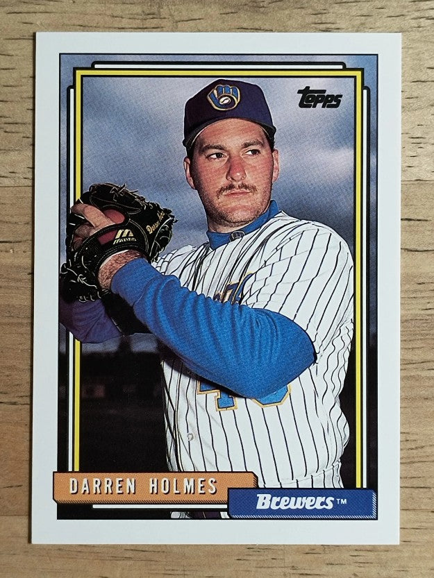 1992 Topps #454 Darren Holmes