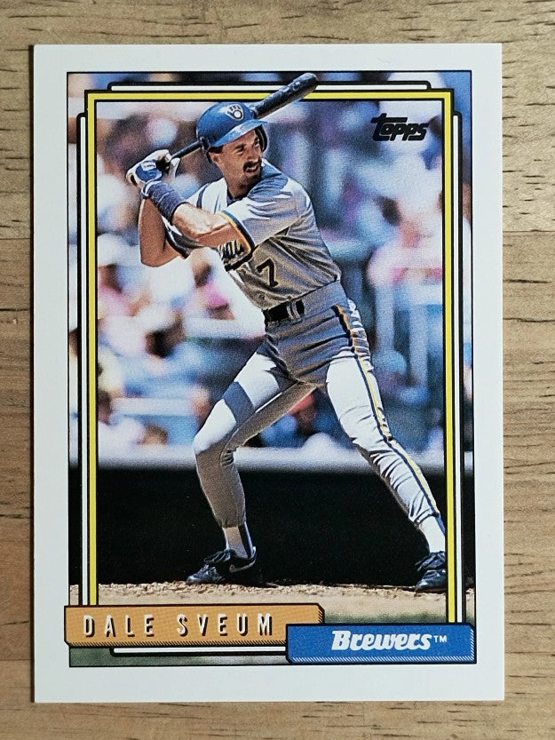 1992 Topps #478 Dale Sveum