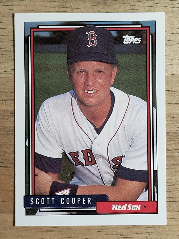 1992 Topps #488 Scott Cooper