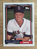 1992 Topps #488 Scott Cooper
