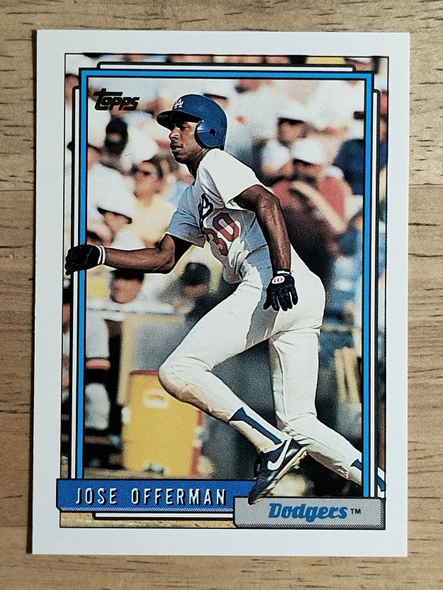 1992 Topps #493 Jose Offerman