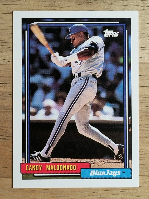1992 Topps #507 Candy Maldonado