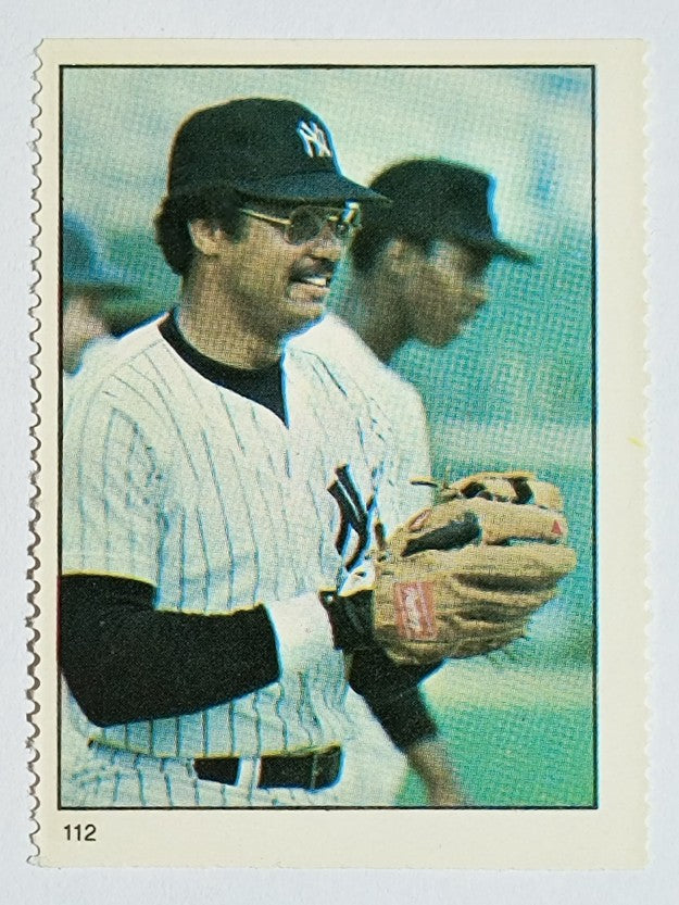 1982 Fleer Stamps #112 Reggie Jackson G6