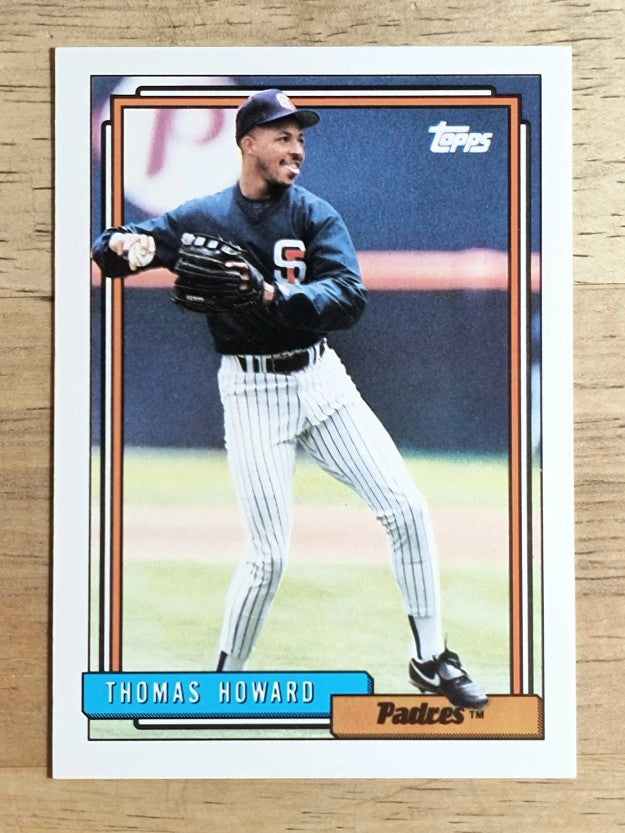 1992 Topps #539 Thomas Howard