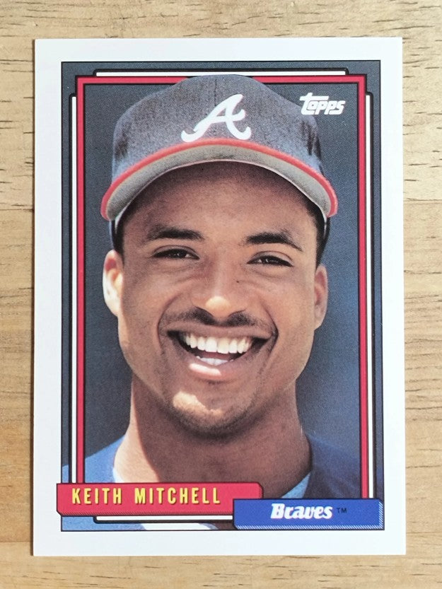 1992 Topps #542 Keith Mitchell