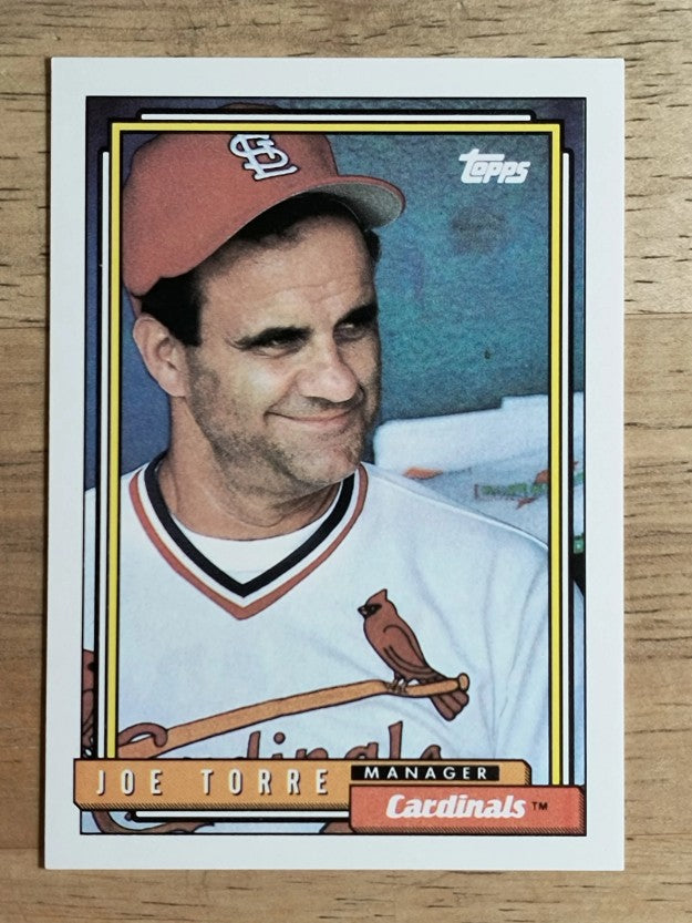 1992 Topps #549 Joe Torre MG