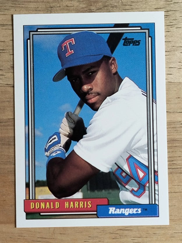 1992 Topps #554 Donald Harris